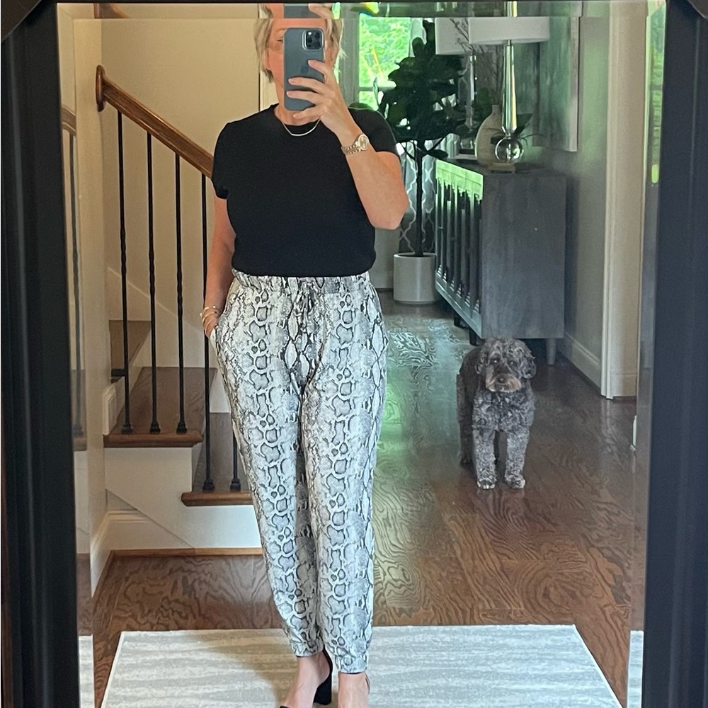 Snake Print Jogger